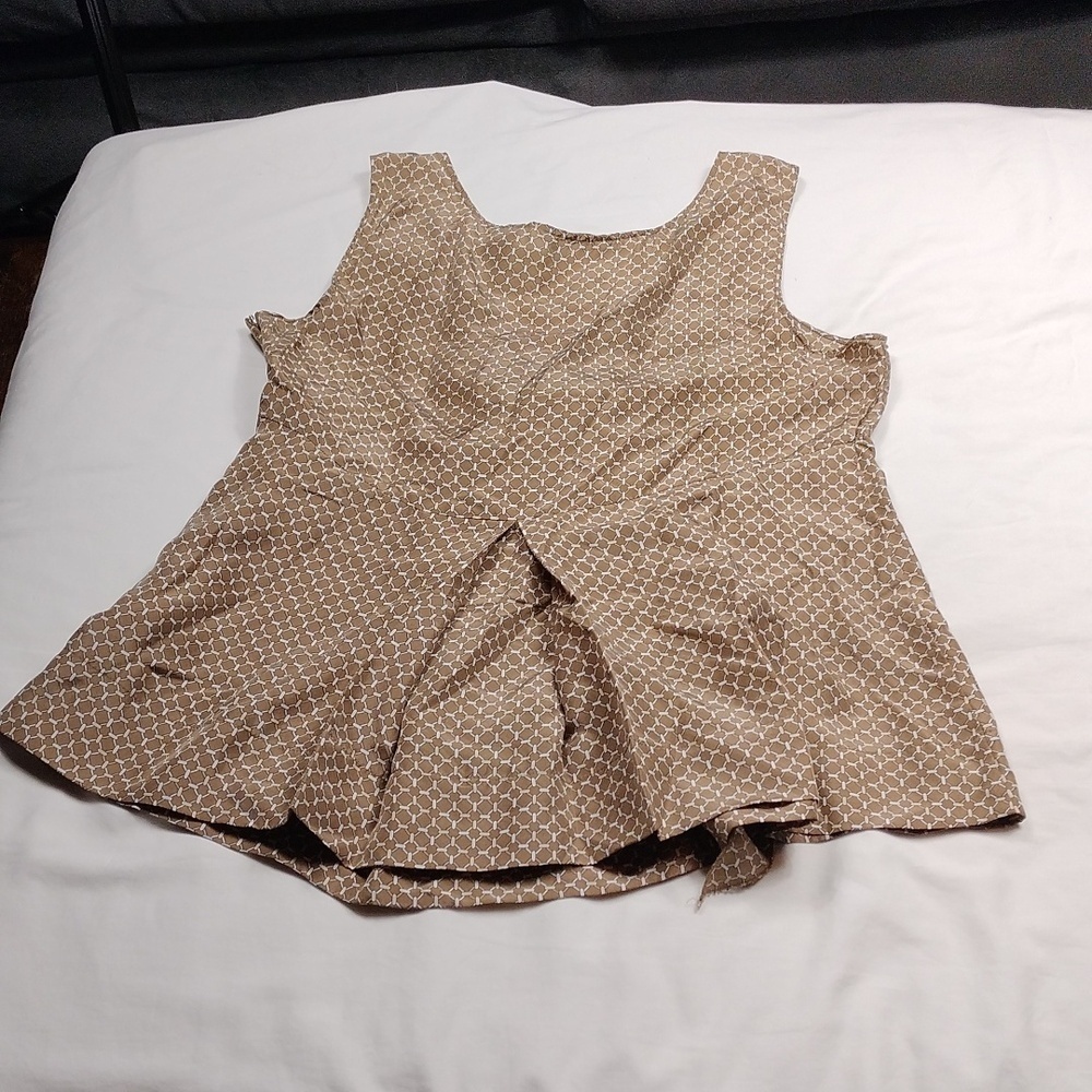 NY&C 100%Silk women's sleeveless shirt size 12 - Picture 6 of 9